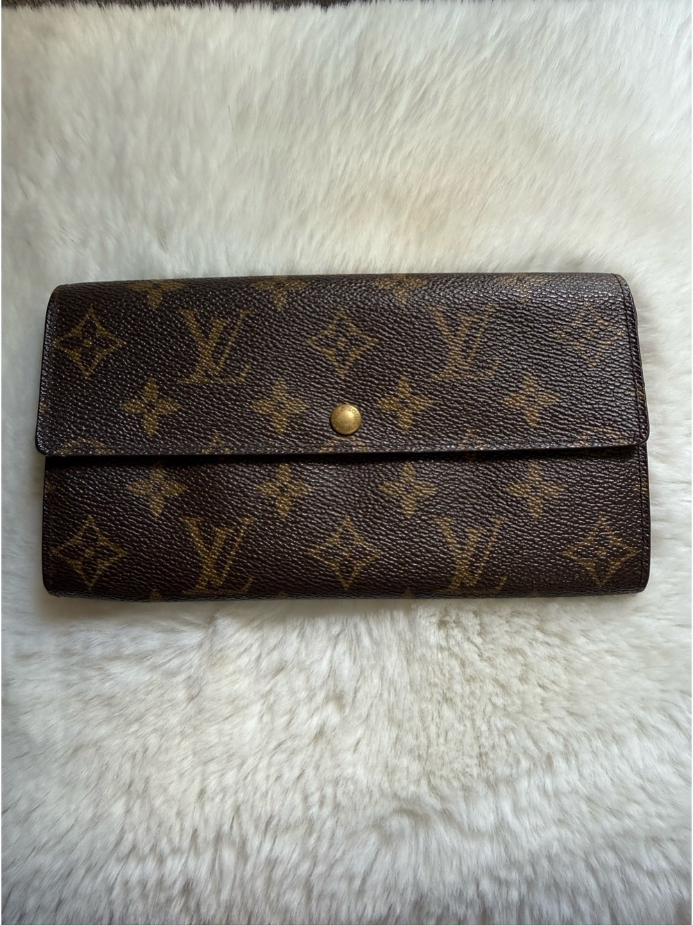 Louis Vuitton Monogram Canvas Continental Wallet - Brown